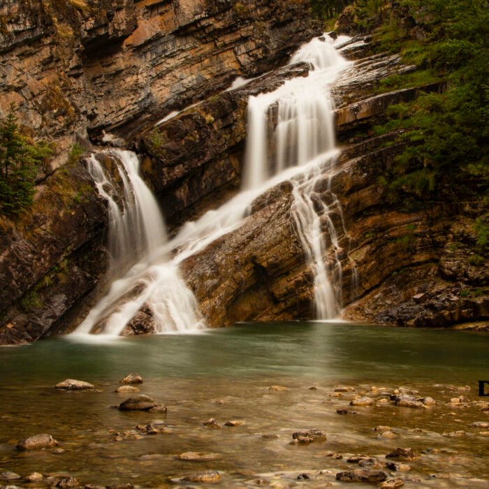 Cameron Falls Waterton Canada