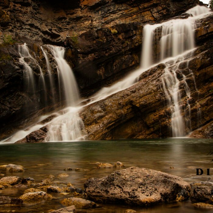 Cameron Falls in the Water Canada