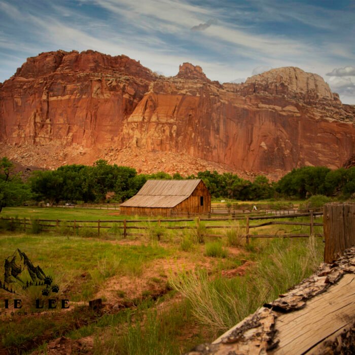 Captial Reef Barn and Fence