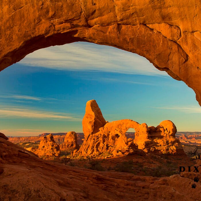 Turret Arch First light
